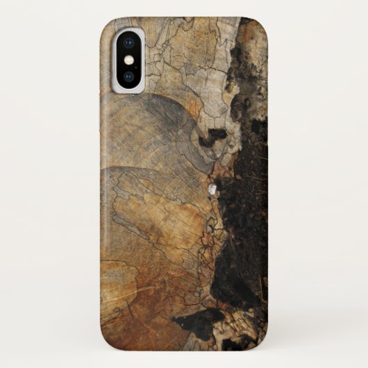 Kaart van Natuur iPhone X, Barely There Case-Mate iPhone Case (Achterkant)