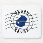 Kaart van Nauru, poststempel Muismat (Voorkant)