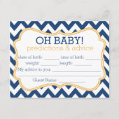 Kaart van Navy en Gold Chevron (Voorkant)