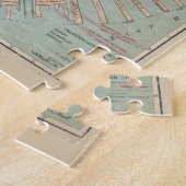 kaart van Neder-Manhattan (1921) Legpuzzel (Zijkant)