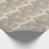 kaart van Nederland (1799) Cadeaupapier (Hoek)
