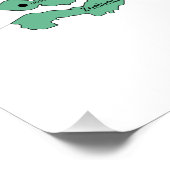 Kaart van Nederland Perfect Poster (Hoek)