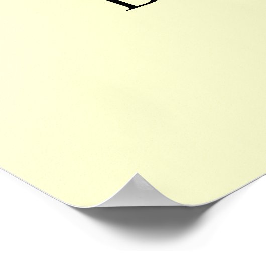 Kaart van Nederland Poster (Hoek)