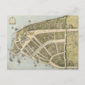  kaart van New Amsterdam (1660) (Voorkant)
