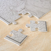  kaart van New Bern NC (1769) Legpuzzel (Zijkant)