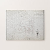 kaart van New Bern NC (1769) Legpuzzel (Horizontaal)