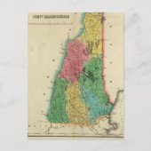 Kaart van New Hampshire (Voorkant)