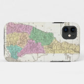 kaart van New Hampshire (1827) Case-Mate iPhone Case (Achterkant (horizontaal))
