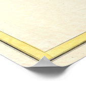  kaart van New Haven (1872) Poster (Hoek)