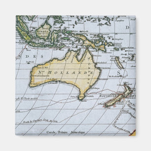 Kaart van New Holland Magneet