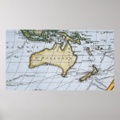 Kaart van New Holland Poster (Voorkant)