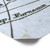 Kaart van New Holland Poster (Hoek)