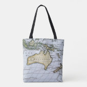 Kaart van New Holland Tote Bag (Achterkant)
