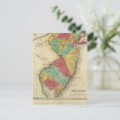 Kaart van New Jersey (Staand voorkant)