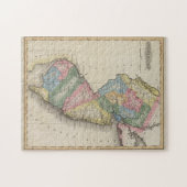  kaart van New Jersey (1823) Legpuzzel (Horizontaal)