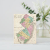  kaart van New Jersey (1827) (Staand voorkant)