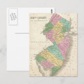  kaart van New Jersey (1827) (Voorkant / Achterkant)