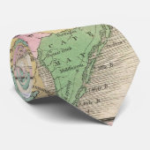 kaart van New Jersey (1827) Stropdas (Opgerold)