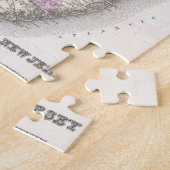 kaart van New Jersey (1855) Legpuzzel (Zijkant)