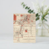  kaart van New Mexico (1882) (Staand voorkant)