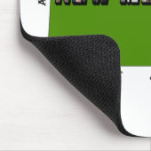 Kaart van New Mexico Omtrek Foto Tekst Muismat (Hoek)