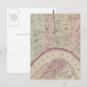 kaart van New Orleans (1880) (Voorkant / Achterkant)