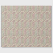  kaart van New Orleans (1880) Cadeaupapier (Vlak)