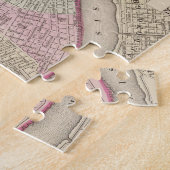 kaart van New Orleans (1880) Legpuzzel (Zijkant)