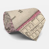  kaart van New Orleans (1880) Stropdas (Opgerold)