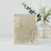  kaart van New Orleans (1919) (Staand voorkant)