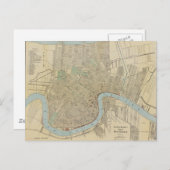 kaart van New Orleans (1919) (Voorkant / Achterkant)