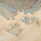  kaart van New Orleans (1919) Legpuzzel (Zijkant)