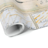  kaart van New Orleans Louisiana (1747) Cadeaupapier (Rol Hoek)