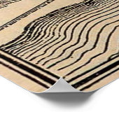  kaart van New Orleans Louisiana (1798) Poster (Hoek)