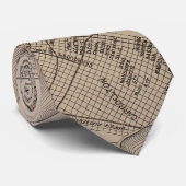 kaart van New Orleans Louisiana (1902) Stropdas (Opgerold)