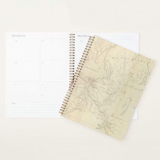 Kaart van New Orleans Planner (Display)