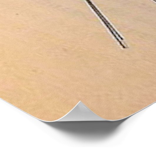  kaart van New Orleans Poster (Hoek)