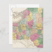 Kaart van New York (Voorkant / Achterkant)