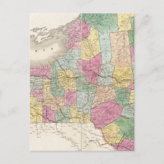 Kaart van New York (Voorkant)