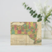 Kaart van New York (Staand voorkant)