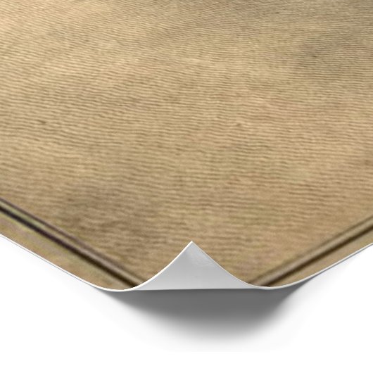  kaart van New York (1776) Poster (Hoek)