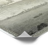 kaart van New York (1776) Poster (Hoek)