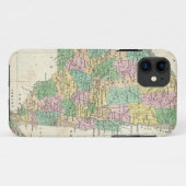 kaart van New York (1827) Case-Mate iPhone Case (Achterkant (horizontaal))
