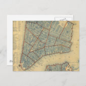  kaart van New York (1846) (Voorkant / Achterkant)