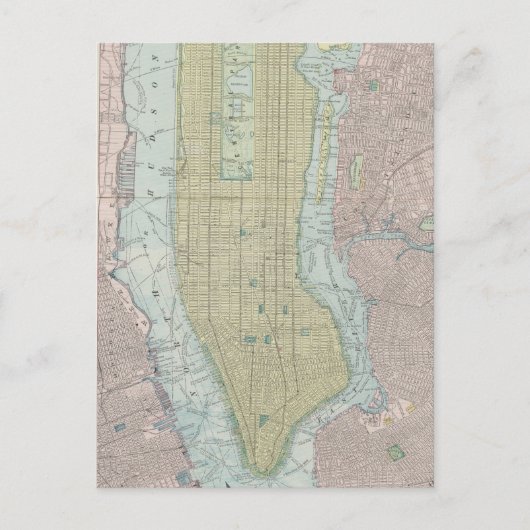  kaart van New York (1901) (Voorkant)