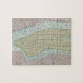  kaart van New York (1901) Legpuzzel (Horizontaal)
