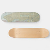 kaart van New York (1901) Persoonlijk Skateboard (Horizontaal)