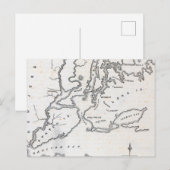 Kaart van New York en de omgeving (Voorkant / Achterkant)