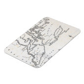 Kaart van New York en de omgeving Magneet (Linkerzijde)