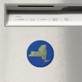 Kaart van New York Magnet (Insitu (Vaatwasser))